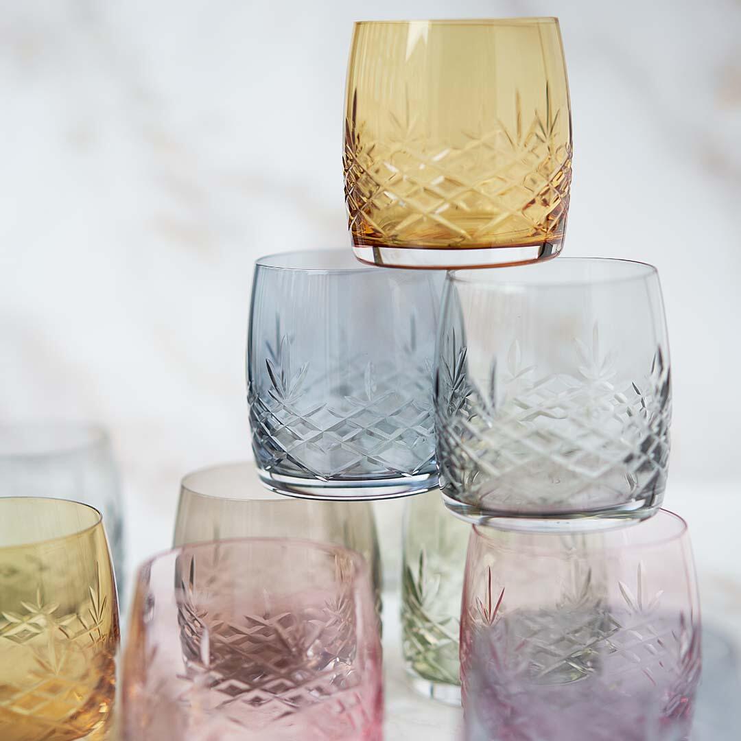 Frederik Bagger Crispy Sapphire Aqua Vandglas, blå, 2 stk - 23 cl - Bahne